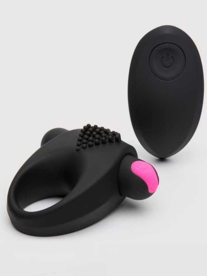 Rechargeable Vibrating Silicone Ring
